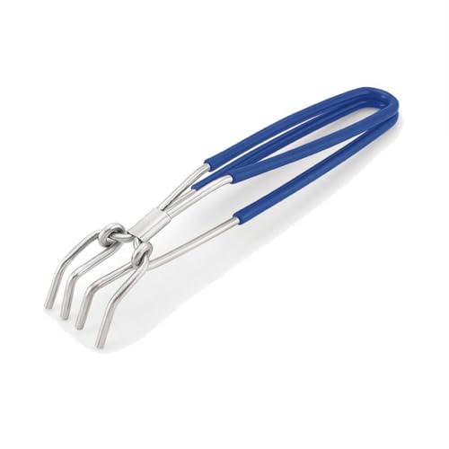 Puthak Unequetrend Stainless Steel Pakkad Rubber Grip Hot Utensils Holder or Gripper (Pack of 1) 25 cm Utility Pakkad (Pack of 1) - Image 1
