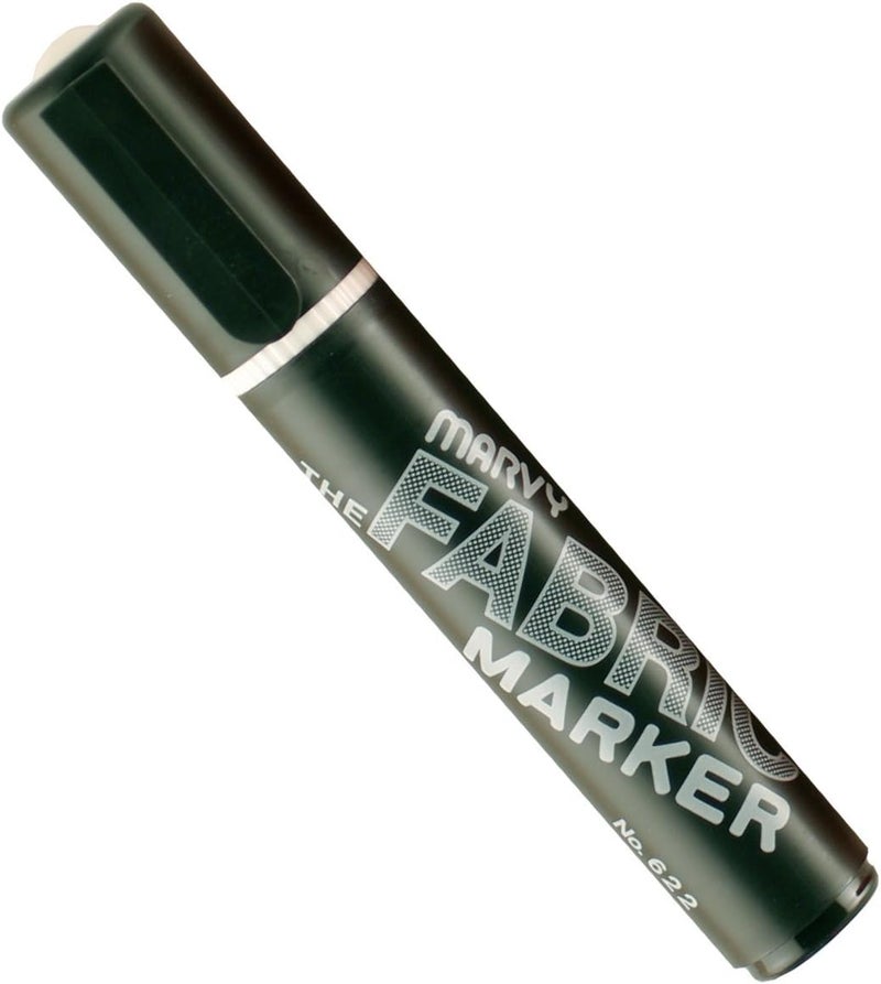 uchida 622-C-1 Marvy Broad Point Fabric Marker, Black - Image 1