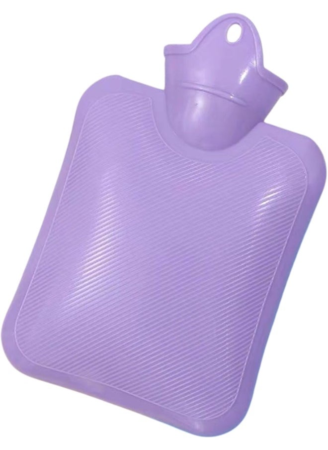 Generic 500ml Hot Water Bottle Without Cap, Bedside Bottle for Adults and Kids, Pain Relief Back Pain Menstrual Pain Neck Shoulder Pain Relief  - Image 1