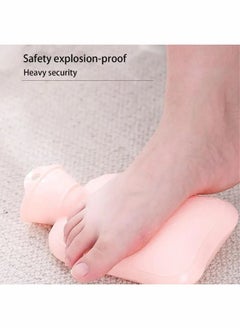 Generic 500ml Hot Water Bottle Without Cap, Bedside Bottle for Adults and Kids, Pain Relief Back Pain Menstrual Pain Neck Shoulder Pain Relief  - Image 2