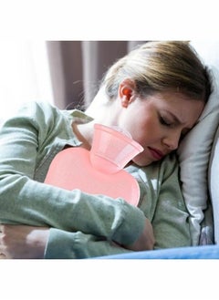 Generic 500ml Hot Water Bottle Without Cap, Bedside Bottle for Adults and Kids, Pain Relief Back Pain Menstrual Pain Neck Shoulder Pain Relief  - Image 3