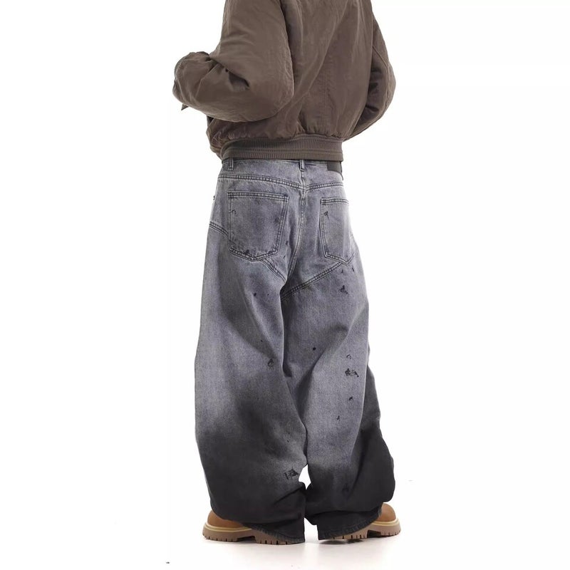 Unisex Classic Denim Jeans Loose Fit Daily Outdoor Wear - Image 4
