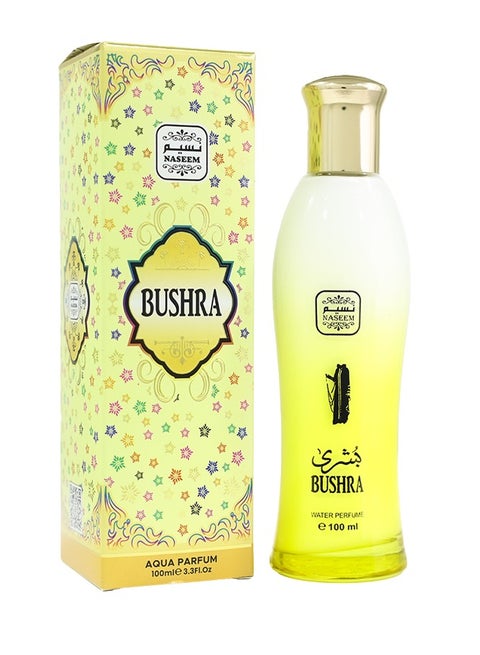 Bushra Aqua Parfum 100ml – Long-Lasting Unisex Eau de Parfum – Fresh, Oriental, and Woody Fragrance for Men & Women – Signature Everyday Perfume