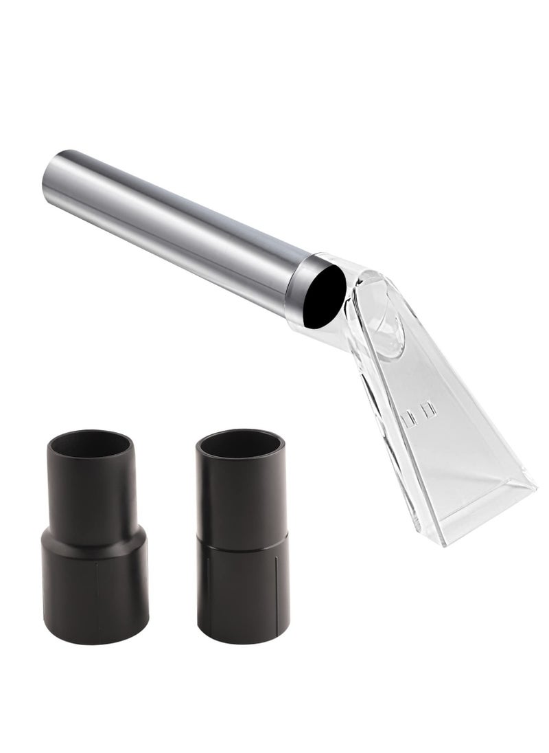 SYOSI - Vac Extractor Attachment, Carpet Vac Extractor Attachment Tool with Clear Head, Turn Wet-Dry Vac into an Extractor for Cleaning Carpet Car Upholstery - Image 1