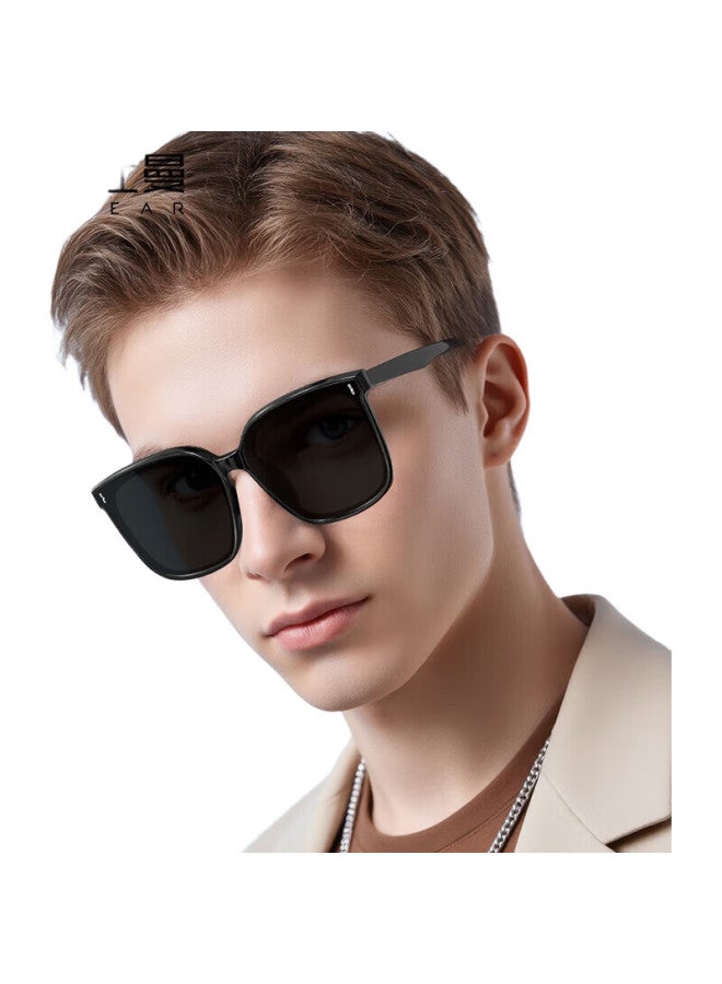 CAXMAN Sunglasses, Unisex Gm Sunglasses, Square Frame, Large Frame, Men'S Driving Glasses, Uv Protection, Retro Trendy Eyewear - Image 1