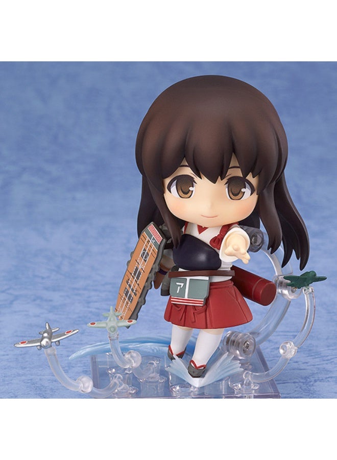 general Fleet collection ship mother Akagi movable doll model decoration desktop decoration toy gift for family and friends - Image 1