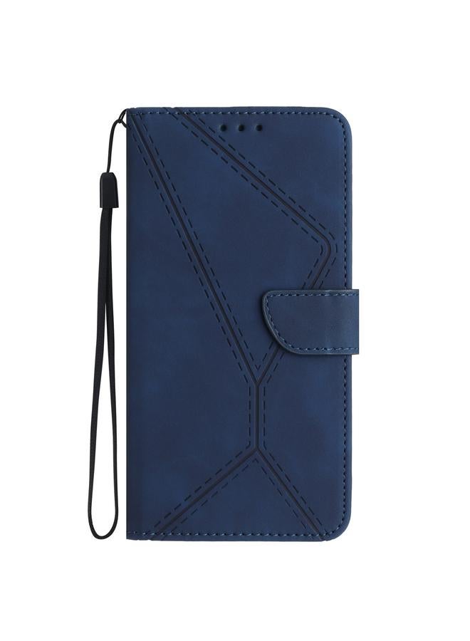 اس-توب جراب لهاتف OPPO A78 4G جراب هاتف جلدي منقوش بخياطة - Image 2