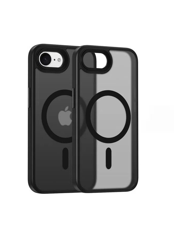 عام مناسبة ل iPhone 16E حالة الهاتف المحمول متجمد المغناطيسي المضادة للسقوط شاملة الغطاء الواقي للهاتف المحمول - Image 1