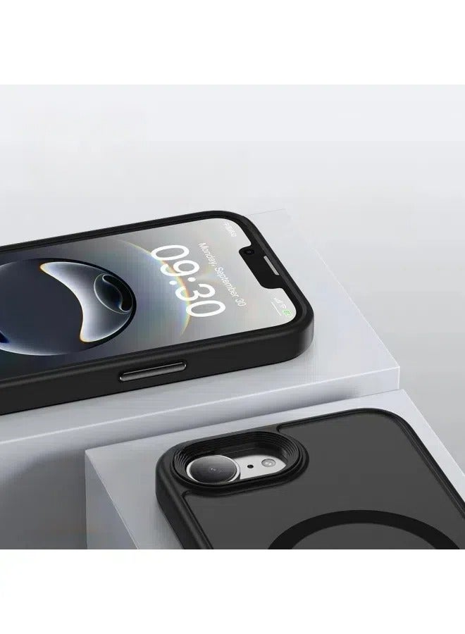 عام مناسبة ل iPhone 16E حالة الهاتف المحمول متجمد المغناطيسي المضادة للسقوط شاملة الغطاء الواقي للهاتف المحمول - Image 3