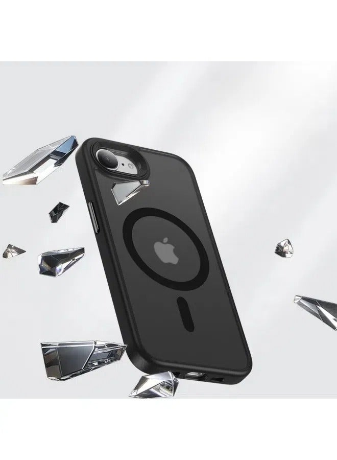 عام مناسبة ل iPhone 16E حالة الهاتف المحمول متجمد المغناطيسي المضادة للسقوط شاملة الغطاء الواقي للهاتف المحمول - Image 4