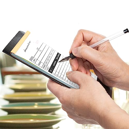 Homvle 2 Pack Invoice Receipt Book with Carbon Copies 8.3x5.5 Inches, 2-Part Carbonless Sales Invoice Book for Small Boutique Business, 50 Sets(invoice) - Image 2