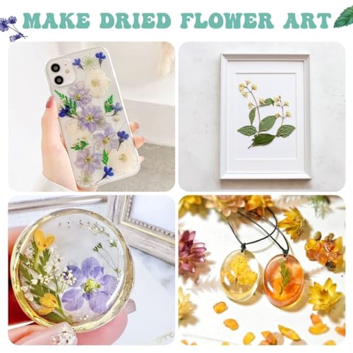 Suziko Professional Flower Press Kit 6 Layers 6.3 x 8.3 inch, Flower Pressing Kit for Adults Kids, Leaf Press,Great Gift for Any Occasion - Image 3