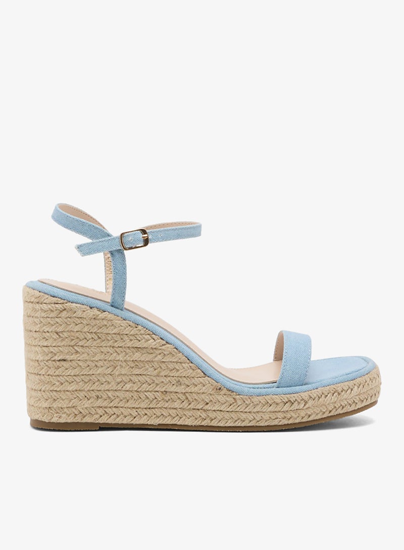 ELLA Ladies High Heel Wedge Sandal - Image 1