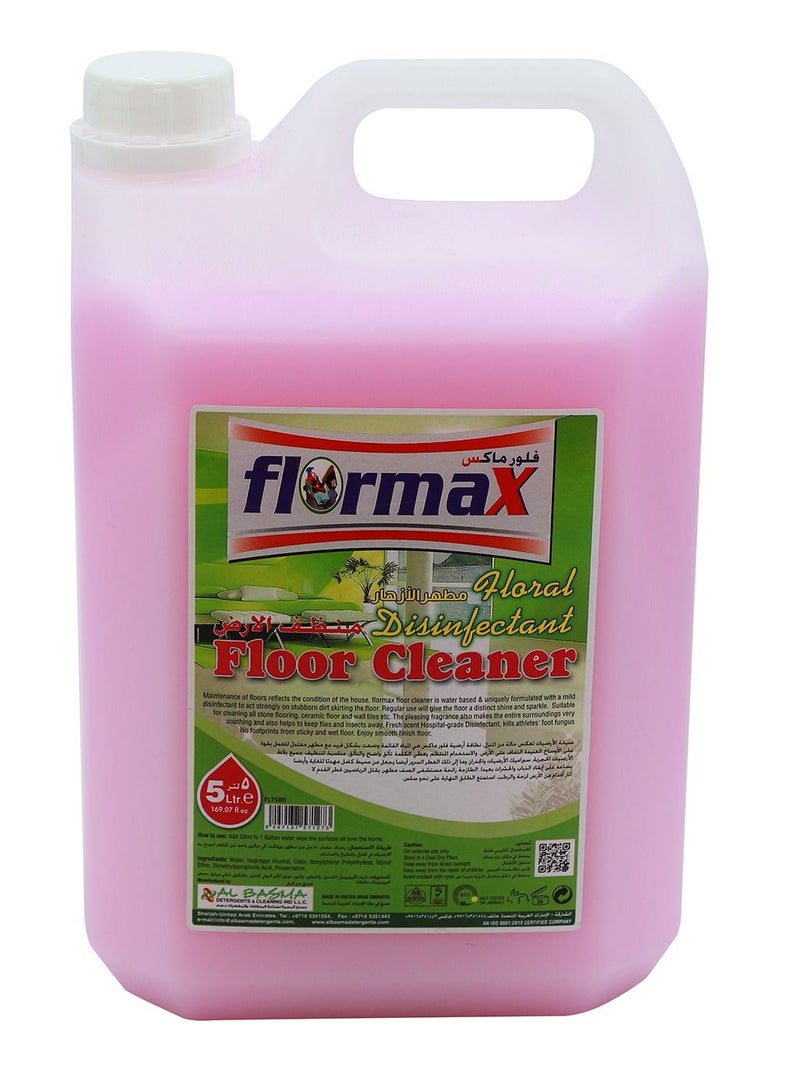 Pex Flormax Floral Disinfectant Floor Cleaner 5 Ltr - Image 1