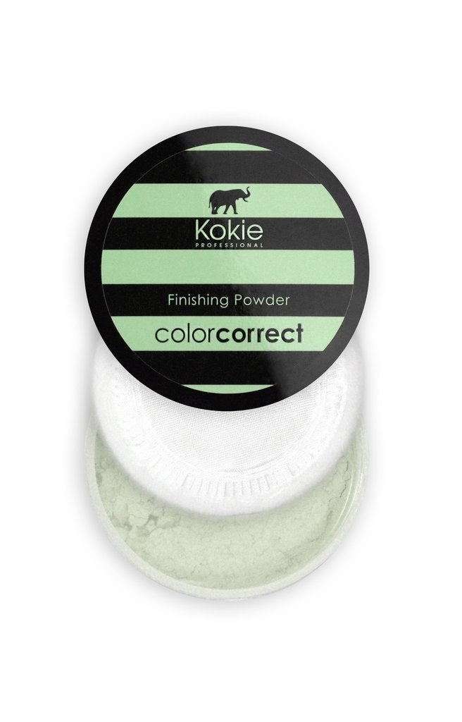 Kokie Cosmetics Setting Powders Green Redness Correction 018 Ounce