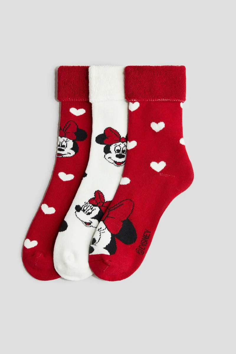 H&M 3-pack terry socks