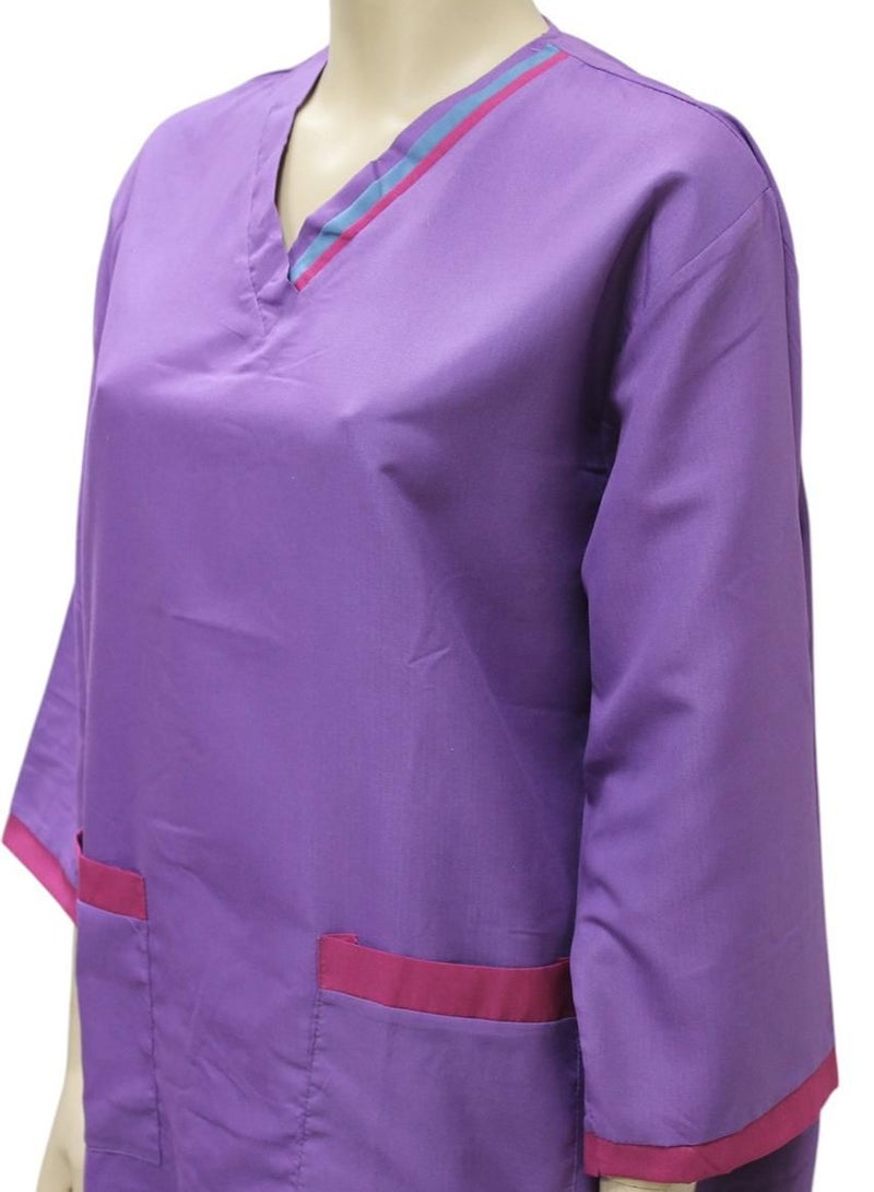 1home Housemaid Uniform Maid Nanny Scrub Suit 4 piece set - Image 2