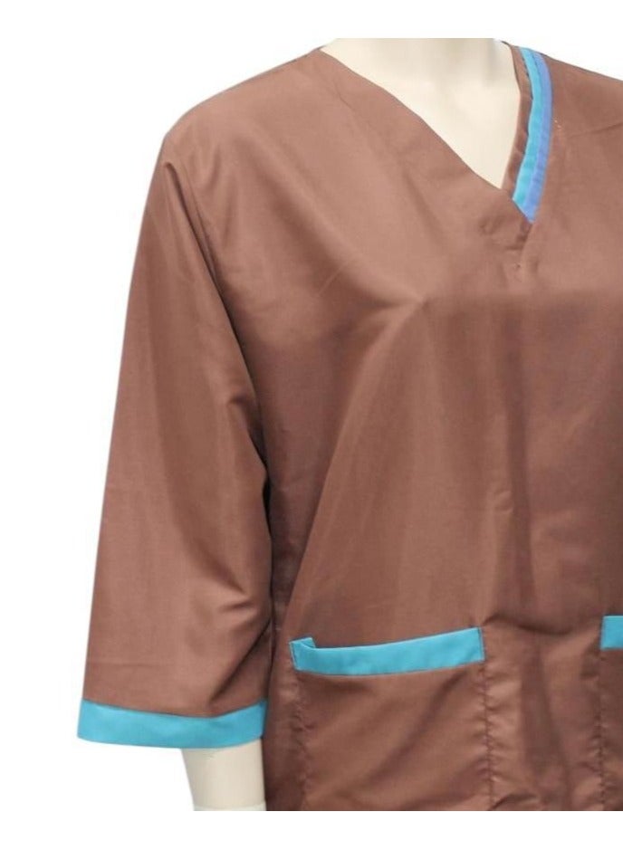 1home Housemaid Uniform Maid Nanny Scrub Suit 4 piece set - Image 4