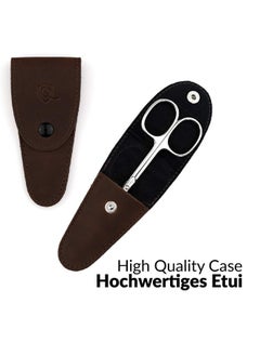 marQus Solingen Cuticle Scissors Germany Curved Blade Scissors Germany Pedicure Beauty Grooming Kit For Eyebrow Eyelash Dry Skin Nail Sicssors  - Image 5