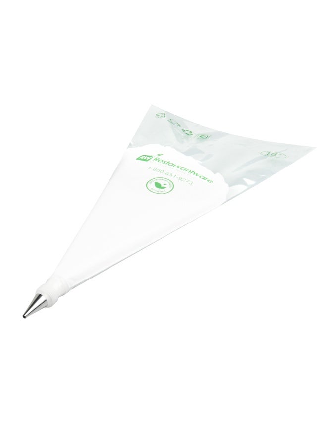 Restaurantware Pastry Tek Piping Tip, 1 Round Round Tip For Icing - #7, Corrosion-Resistant, Stainless Steel Icing Tip, Dishwasher-Safe, Decorate Cupcakes, Cakes, or Cookies - Image 2