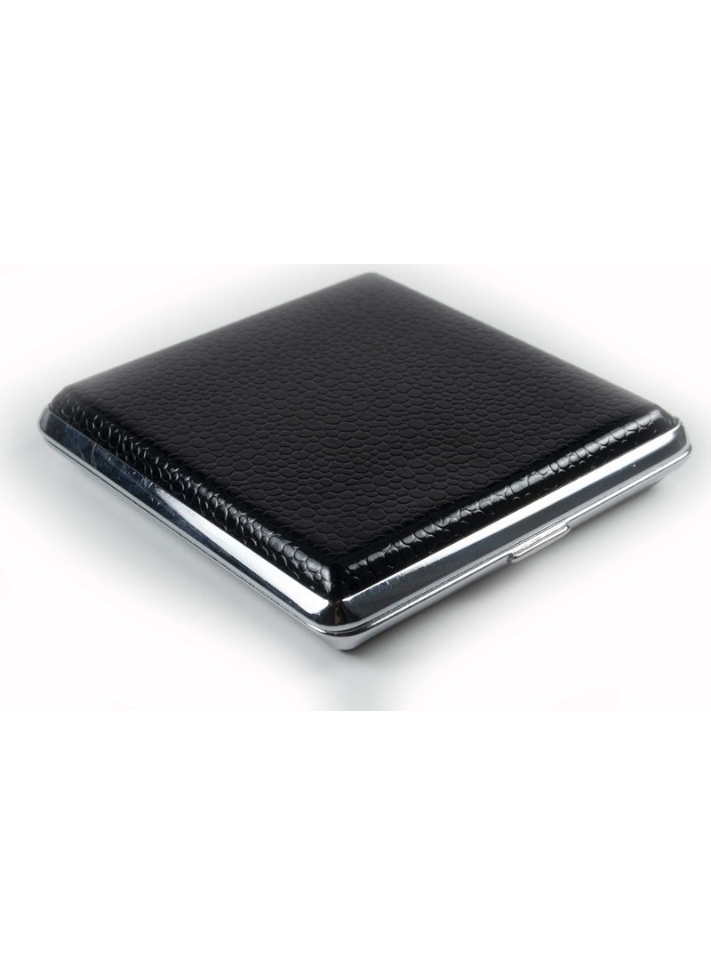 Als Tobacco Metal Leather Cigarette Case  - Image 1