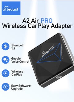 OTTOCAST A2Air PRO Wired To Wireless Android Auto Adapter Android Car Accessories Bluetooth Upgrade Dongle for Nissan VW Ford
