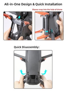 Generic Extended 38mm Landing Gear for DJI Mavic 3 - Foldable Lifting Stand and Leg Protector for Enhanced Stability and Safety - Essential Drone Accessory  - Image 4