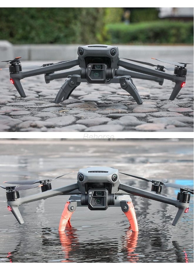 Generic - Extended 38mm Landing Gear for DJI Mavic 3 - Foldable Lifting Stand and Leg Protector for Enhanced Stability and Safety - Essential Drone Accessory - Image 1