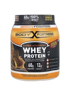 Body Fortress Body Fortress, Super Advanced Whey Protein, Chocolate Peanut Butter, 1.78 lb (810 g)  - Image 1