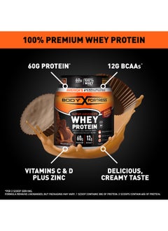 Body Fortress Body Fortress, Super Advanced Whey Protein, Chocolate Peanut Butter, 1.78 lb (810 g)  - Image 3