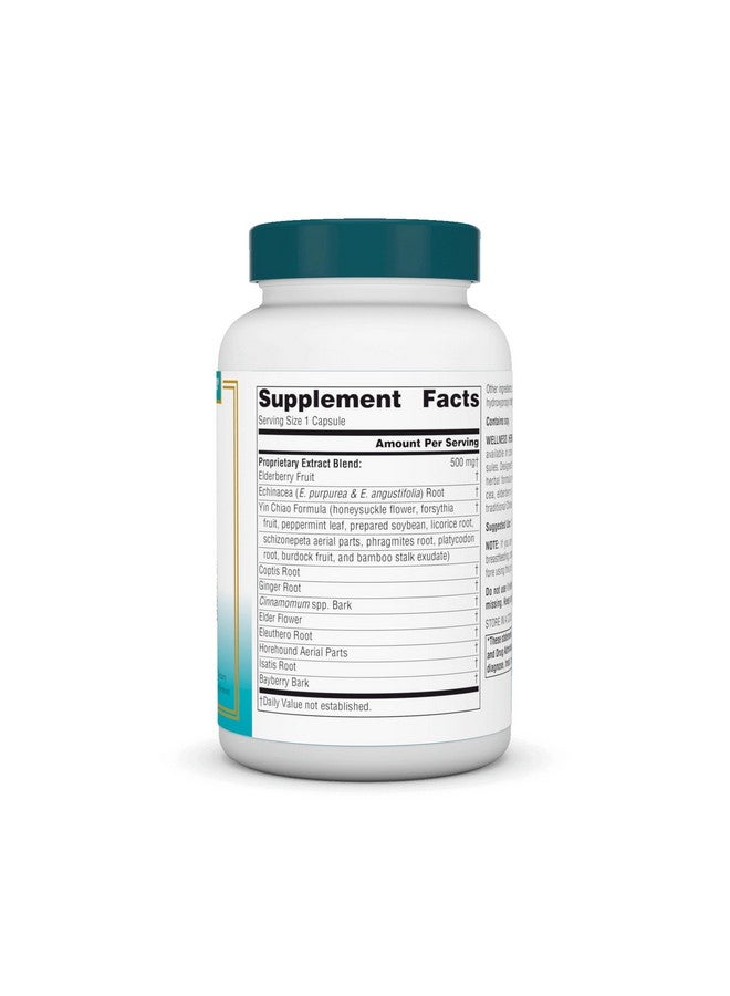 Source Naturals Wellness Herbal Resistance - Echinacea, Coptis & Yin Chiao Immune Support* - 120 Capsules - Image 2