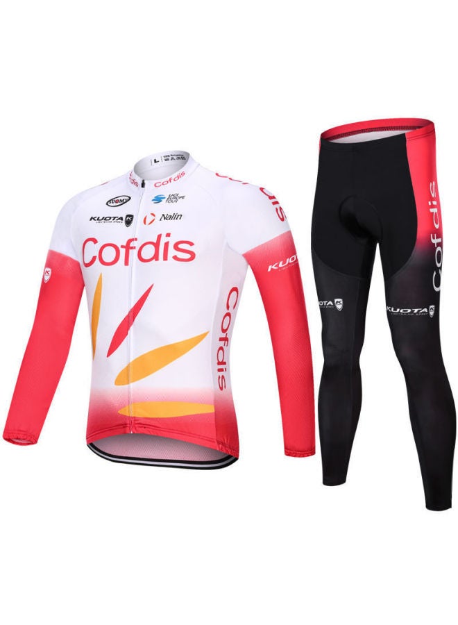 Exclusively For Spring And Autumn Long Sleeve Cycling Suit Set Road Bike Riding Quick-drying Shirt Children's Roller Skating Suit Balance Bike