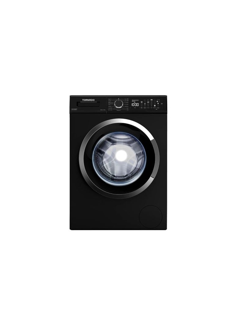 TORNADO TORNADO Washing Machine Fully Automatic 8 Kg Black TWV-FN812BKOA 