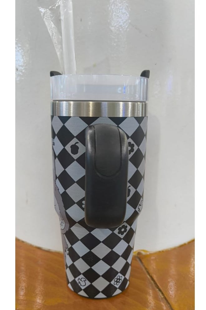 LABUBU كوب معزول من لابوبو إصدار محدود H2.0 حالة التدفق 14 أونصة - Image 3