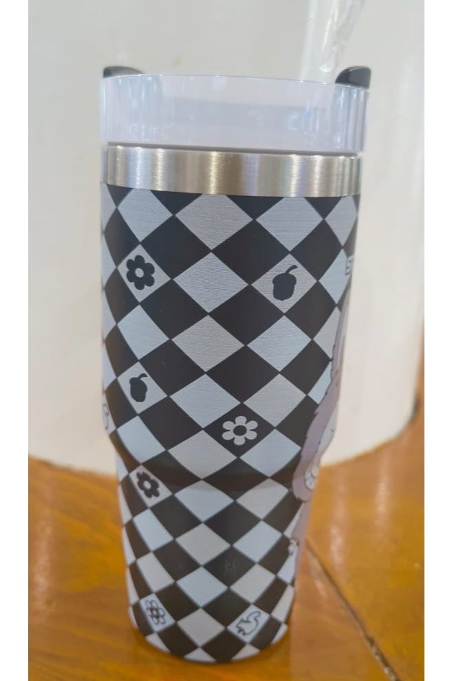 LABUBU كوب معزول من لابوبو إصدار محدود H2.0 حالة التدفق 14 أونصة - Image 4