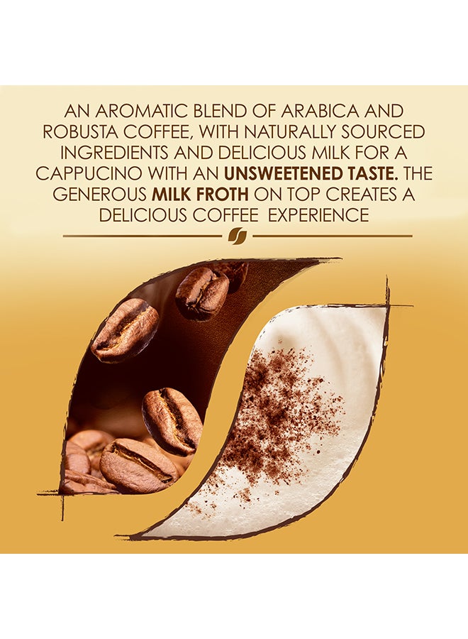 Nescafe Cappuccino Unsweetened Taste Coffee Mix 14.2grams Pack of 10 - Image 5