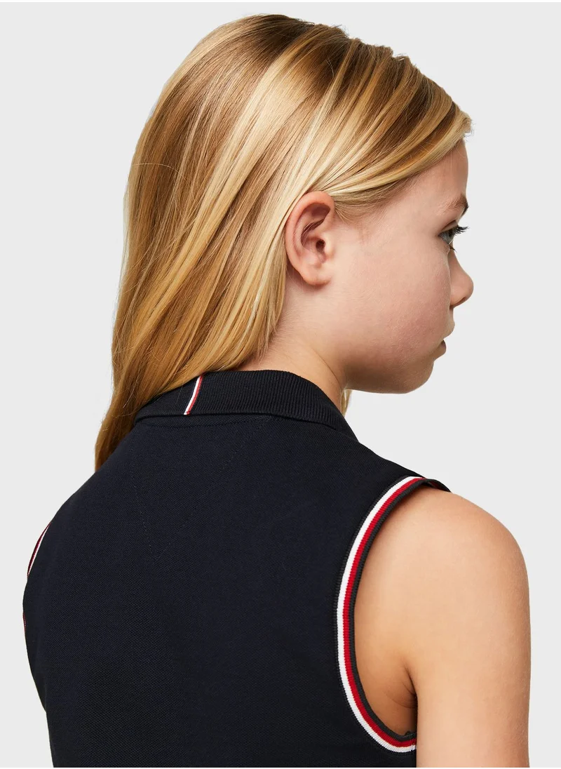 TOMMY HILFIGER Kids Essential Polo Dress