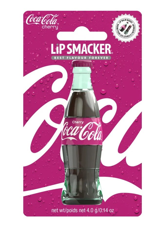 Lip Smacker Lip Smacker Coca-Cola Bottle Lip Balm – 4.0g, Cherry Coke Flavor 