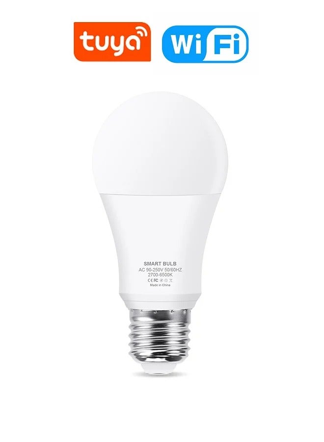 Tuya Smart WiFi LED Bulb Screw Base - Image 1