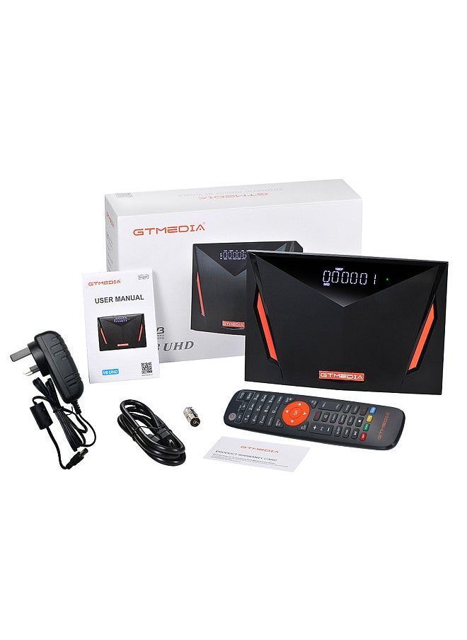 Gtmedia - GTMEDIA V8 UHD مستقبل التلفاز كومبو DVB-S/S2/S2X+T/T2/كابل/ATSC-C/ISDBT H.265 4K UHD مدمج 2.4G WIFI وحدة صندوق التلفزيون - Image 1