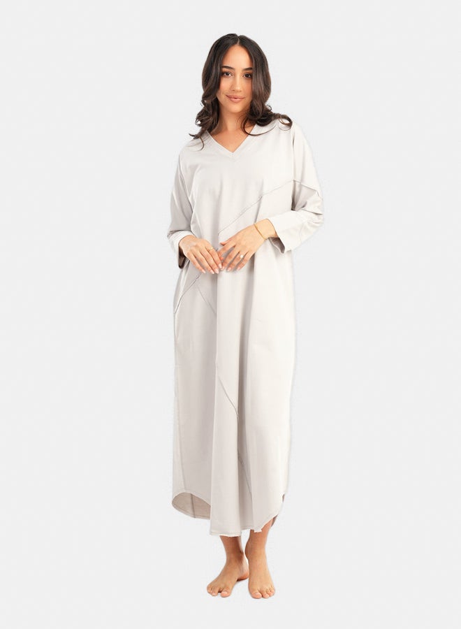 Carina Nightgown with Round Hem - Image 1