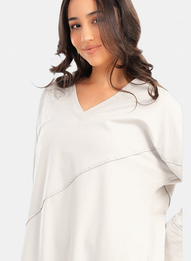 Carina Nightgown with Round Hem - Image 4