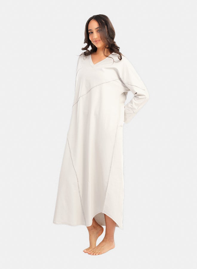 Carina Nightgown with Round Hem - Image 2