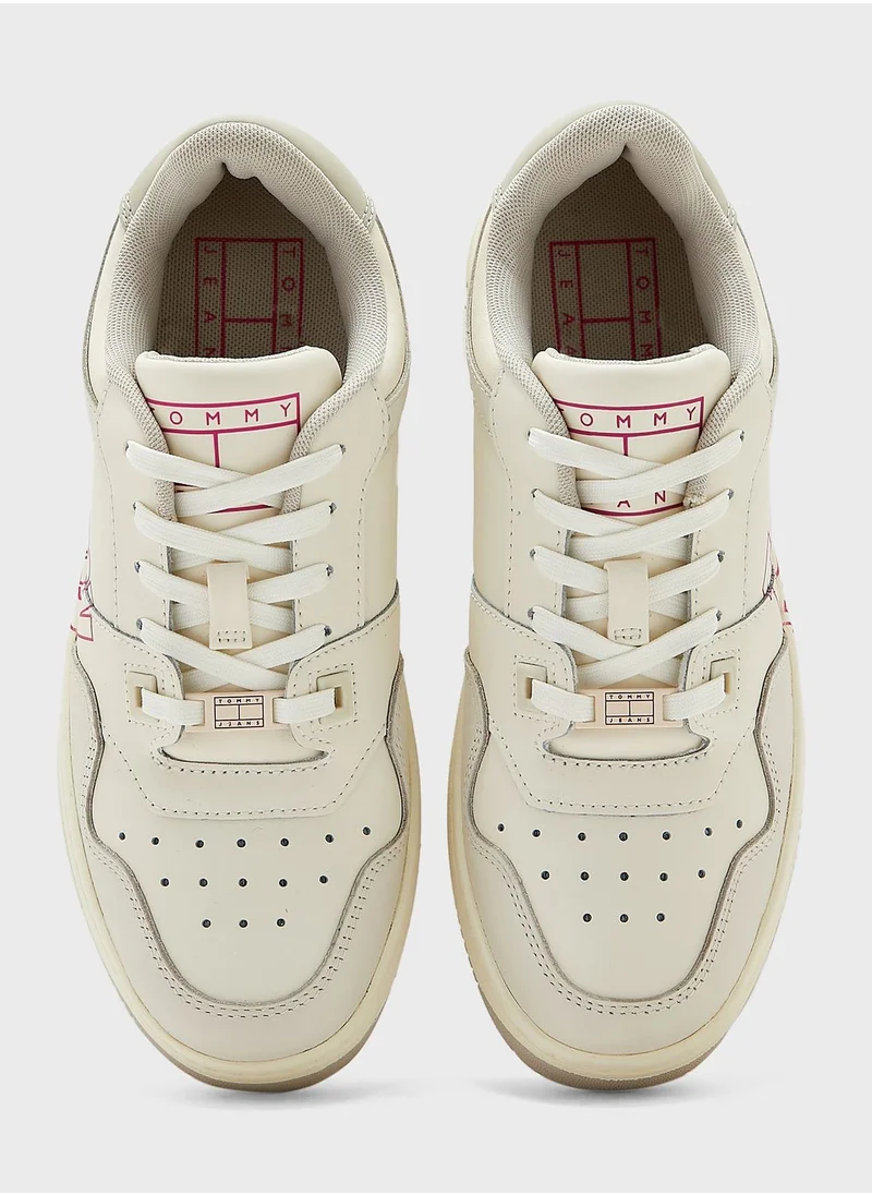 TOMMY JEANS Retro Basket Low Top Sneakers