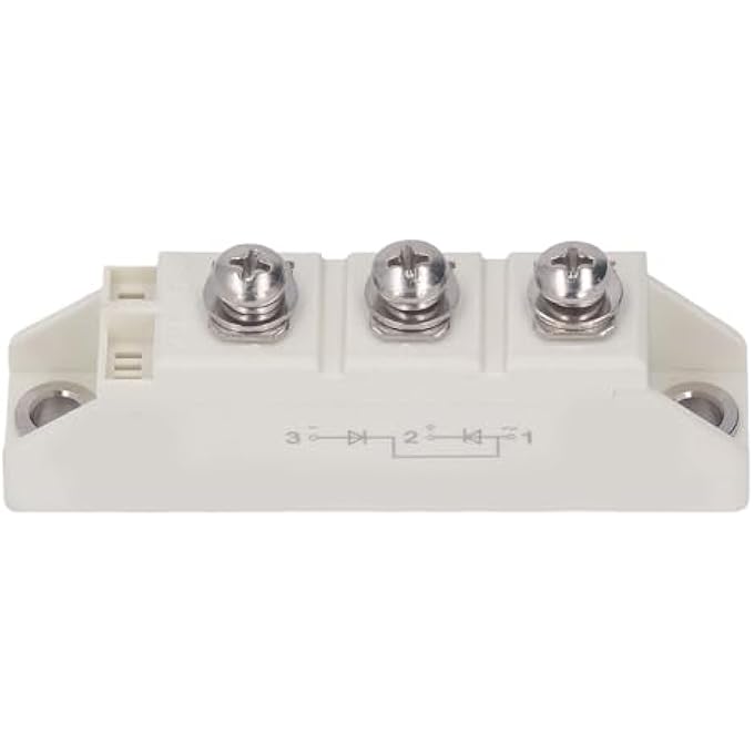 EMUKOEP 1600V 100A Power Bridge Rectifier Module, 3 Terminals Diode Bridge Rectifier for Power Supply, AC Switch - Image 1
