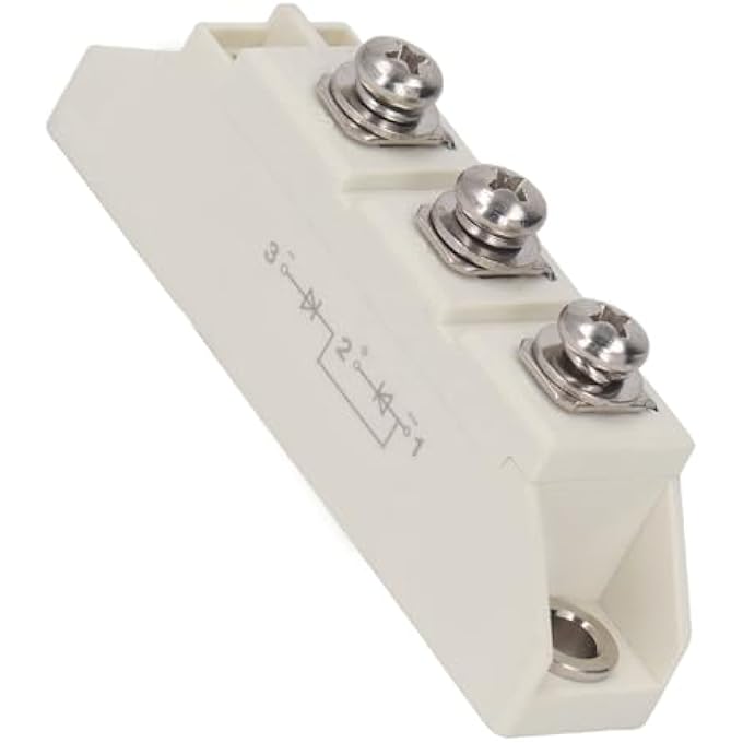 EMUKOEP 1600V 100A Power Bridge Rectifier Module, 3 Terminals Diode Bridge Rectifier for Power Supply, AC Switch - Image 3