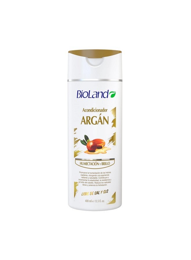 Bioland BioLand Argan Conditioner - Nourishing & Revitalizing Conditioner for Treated & Dry Hair - 13.53 fl oz (400mL)  - Image 1