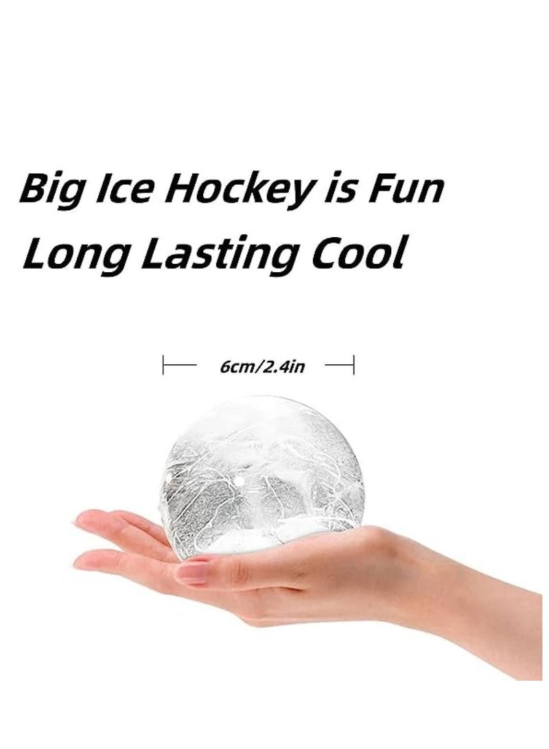 Cool Baby COOLBABY Ice Puck Machine Silicone Round Ice Puck Mold Fruit And Beverage Round Ice Puck Machine Mold 3 Pieces - Image 3
