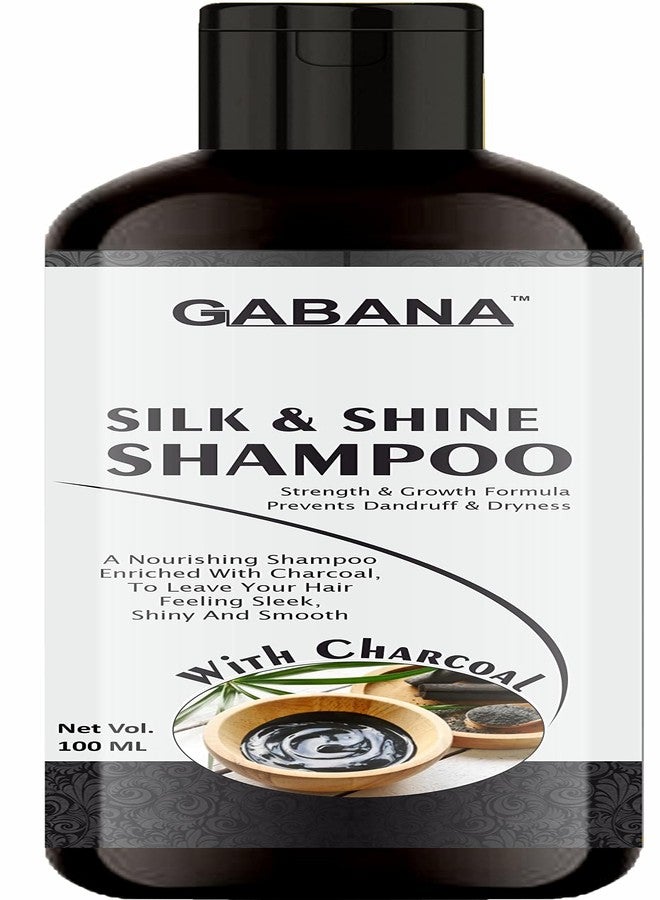 GABANA Silky and Shine Shampoo for Men and Women (Pack of 1, 100 ml)|Shampoo for Hair Fall Defence shampoo for Hair Growth SHampoo for Frizzy and Dry Hair SHAMPOO for Strong and Sliky Hair| - Image 1