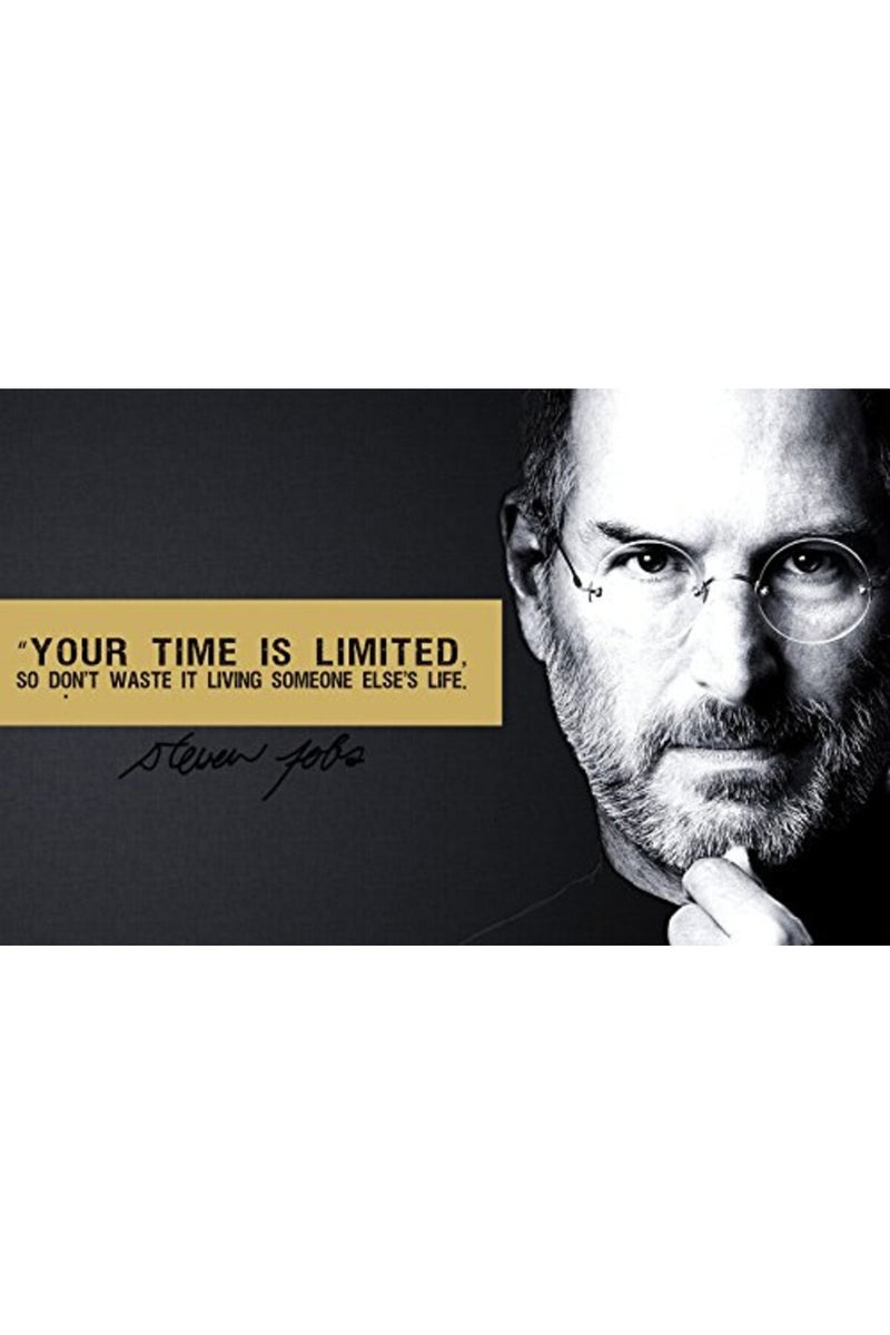Tallenge Steve Jobs Inspirational Quote Poster - Image 2
